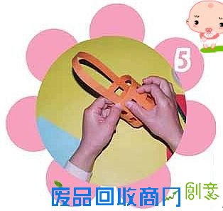 折纸剪纸-小花篮