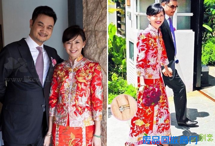 新娘孙燕姿和新郎纳迪姆