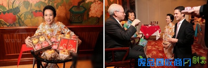 穿龙凤褂结婚的明星们