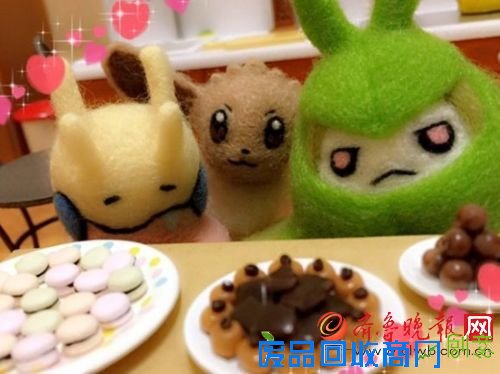 网友秀奇葩巧克力 既有超萌小动物也有日本经典动漫人物(图)