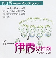 手工串珠戒指—轮舞指环DIY教程图解