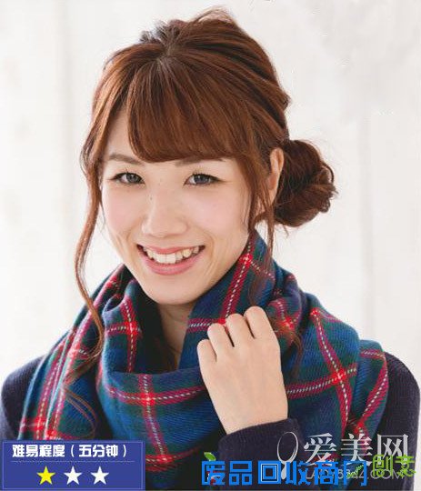 4款戴帽子发型DIY 甜美保暖两不误