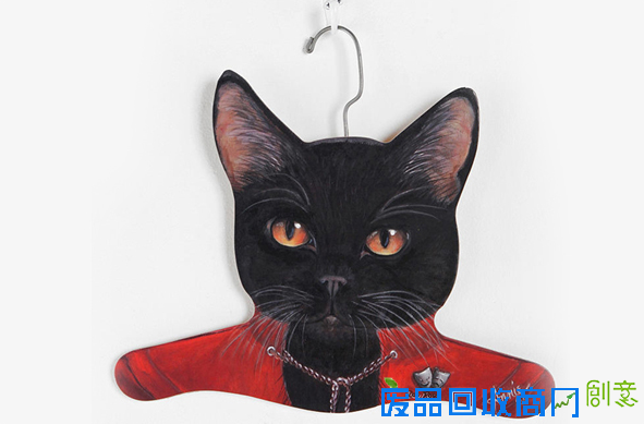 这么极具创意的动物头像衣架？