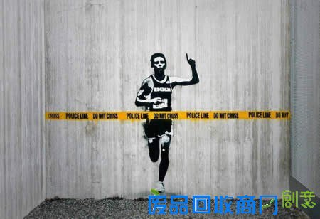趣味创意涂鸦 街头艺术也是另一种艺术