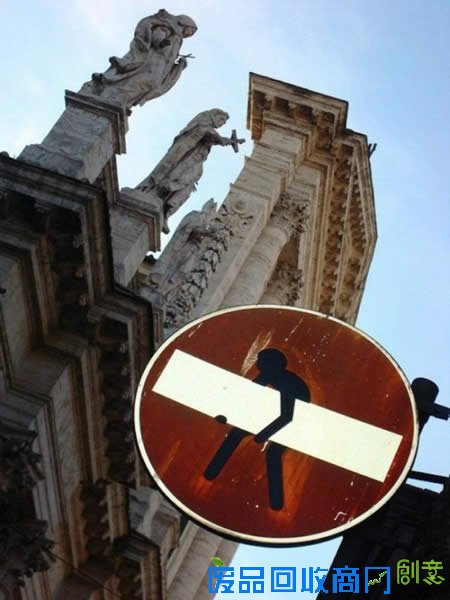 趣味创意涂鸦 街头艺术也是另一种艺术