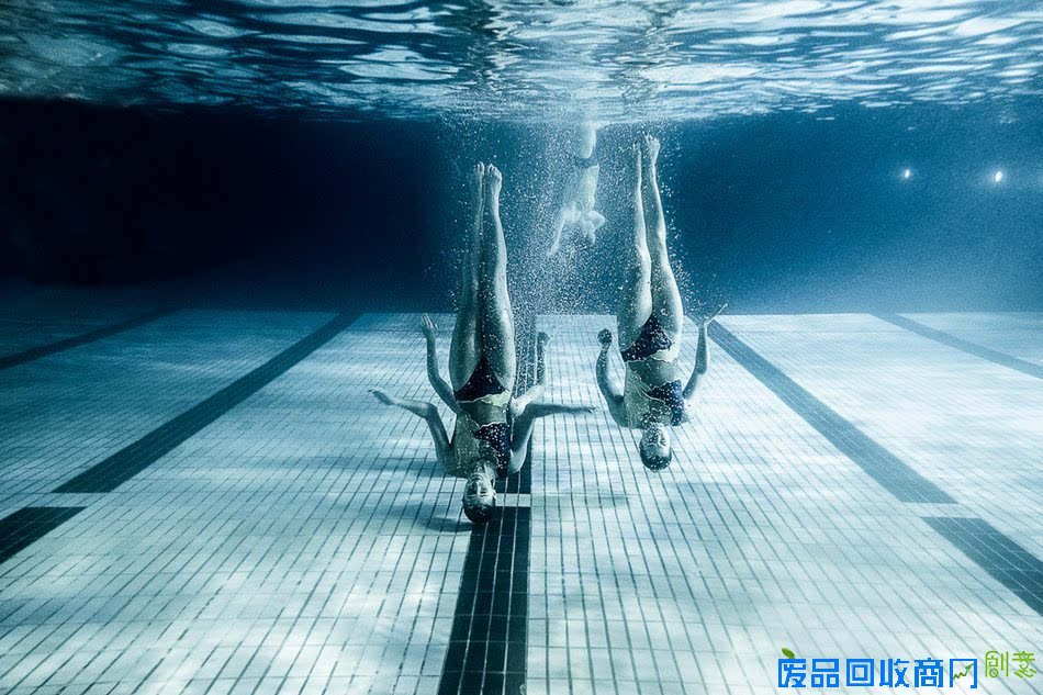 纪实摄影：水下花泳