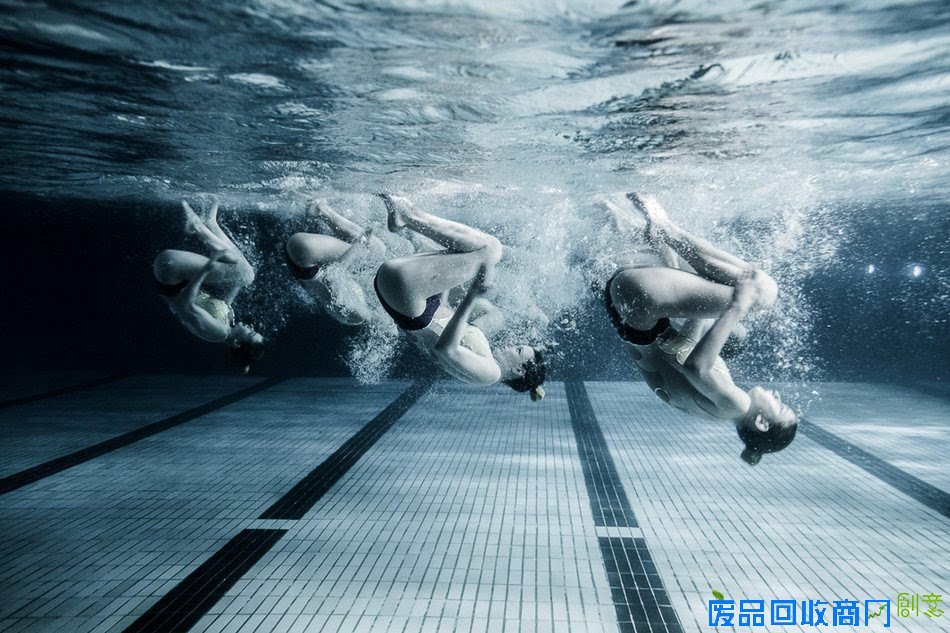 纪实摄影：水下花泳