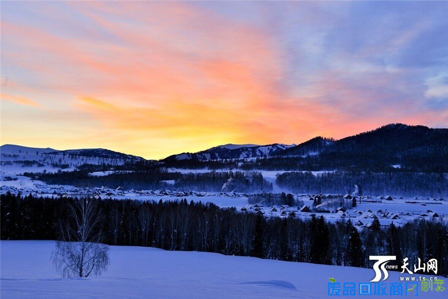 【高清组图】春季到喀纳斯看唯美雪景