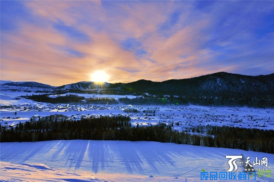 【高清组图】春季到喀纳斯看唯美雪景