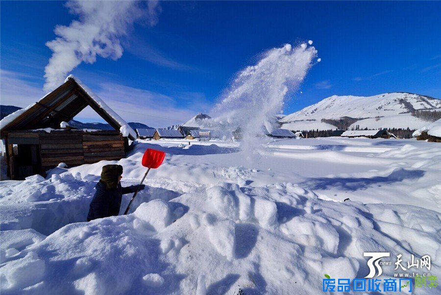 【高清组图】春季到喀纳斯看唯美雪景
