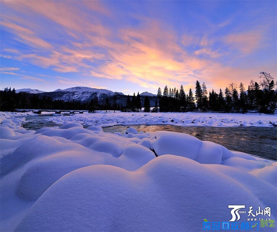 【高清组图】春季到喀纳斯看唯美雪景