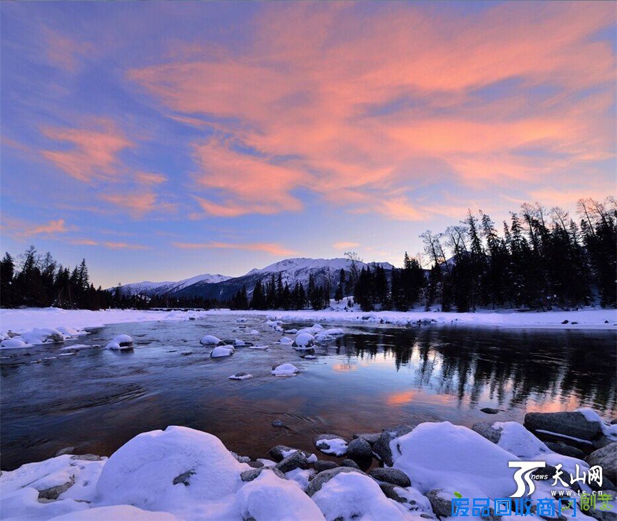 【高清组图】春季到喀纳斯看唯美雪景