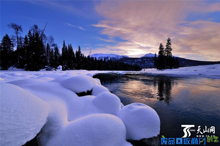 【高清组图】春季到喀纳斯看唯美雪景