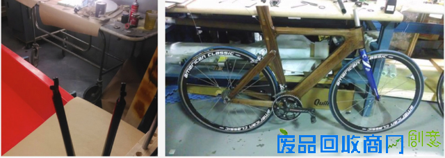 自制胡桃木车架 让你的自行车最拉风