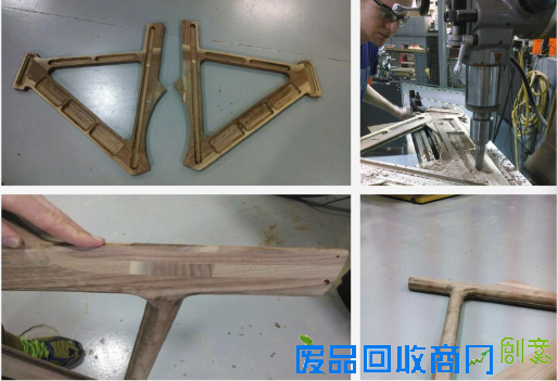 自制胡桃木车架 让你的自行车最拉风