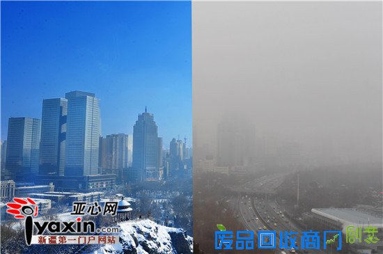 一分钟延时摄影告诉你什么叫“雾鲁木齐”