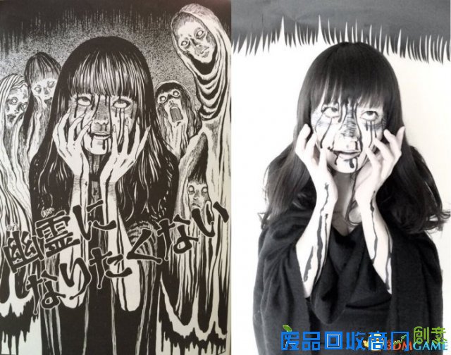 真人重现恐怖动漫 日本美女神级Cosplay图完美还原