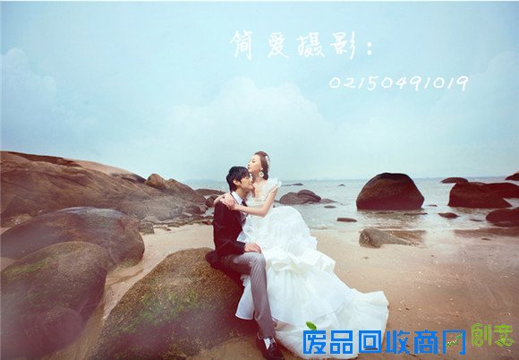 上海简爱婚纱摄影系列篇：浪漫沙滩