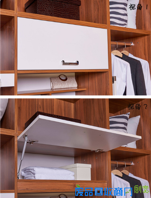 好莱客定制家居玩转衣帽间 小空间里的大收纳