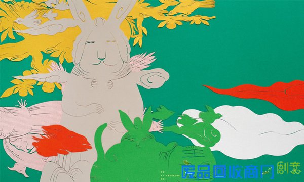 兔儿爷耳朵丢了，快来帮他找找