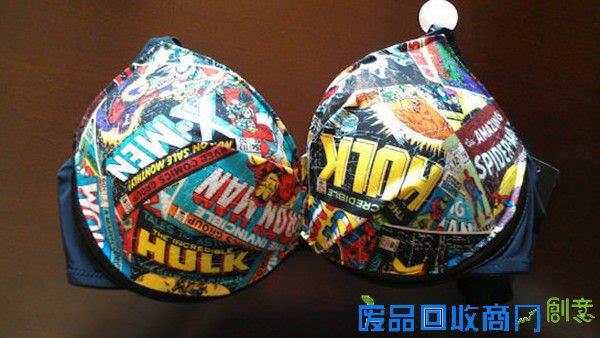 要想抓住男人的心，胸罩必须抢眼！钢铁侠胸罩似车灯