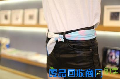 手帕DIY 装扮细节的妙用