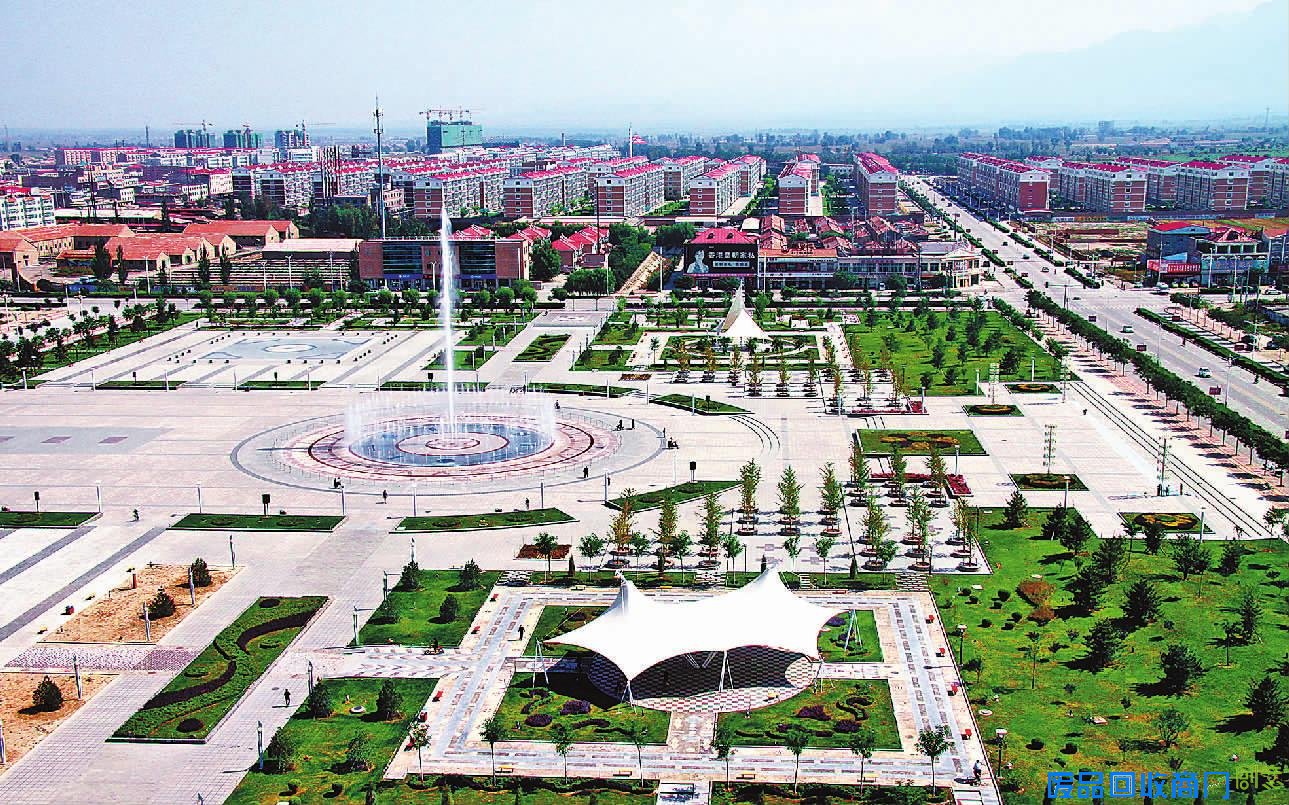 蔚县2014年经济社会发展综述及2015年工作展望 蔚县市民广场 宋勇 摄