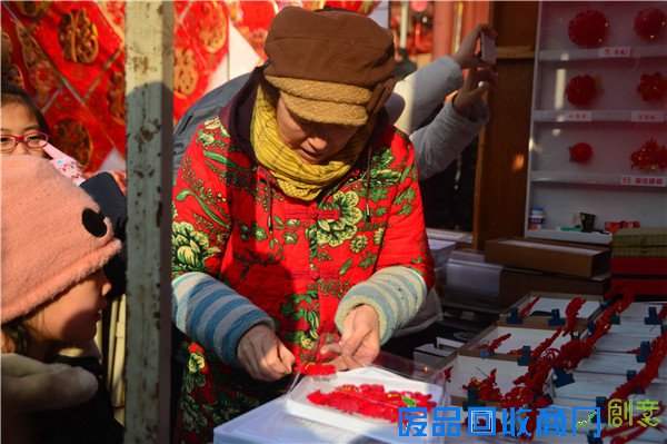 天津市:津城传统手工艺术迎新春