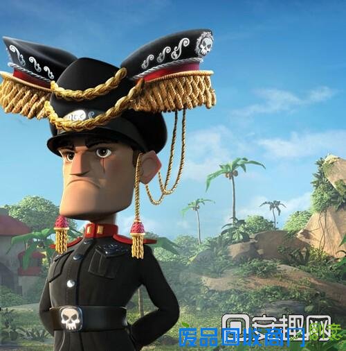 海岛奇兵哈莫曼的肩章：官方制作搞笑图片