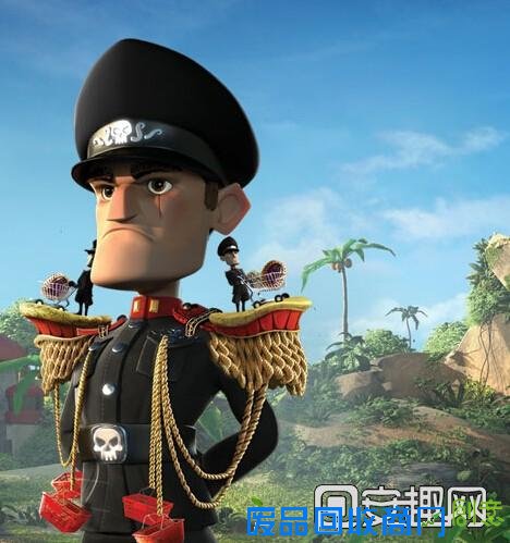 海岛奇兵哈莫曼的肩章：官方制作搞笑图片