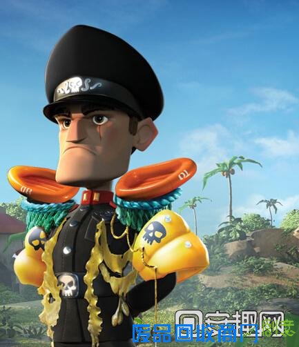 海岛奇兵哈莫曼的肩章：官方制作搞笑图片