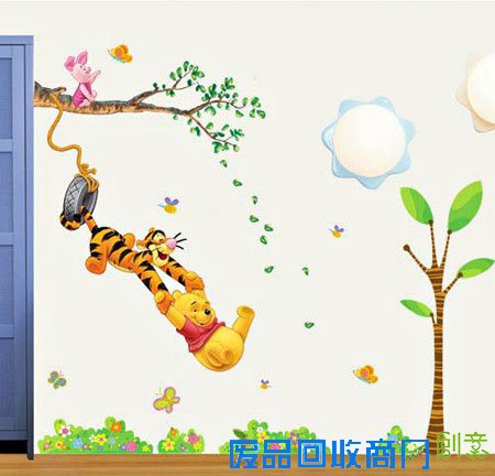 卧室电视背景墙效果图 经济实惠的DIY墙贴