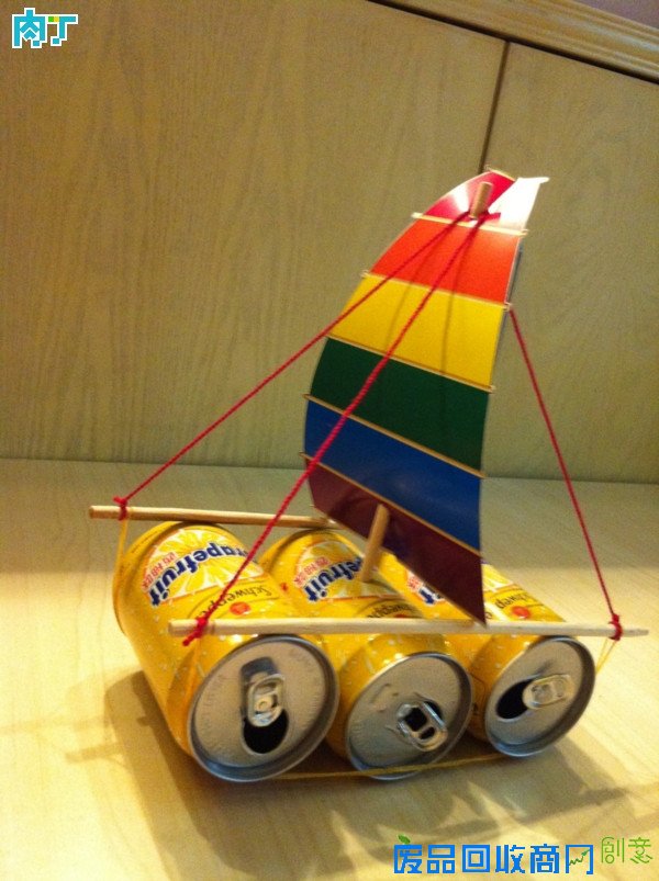 易拉罐手工小制作的制作过程