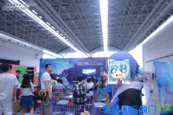 COS比赛与新奇设施一应俱全 月邪动漫夏季盛典游场报道