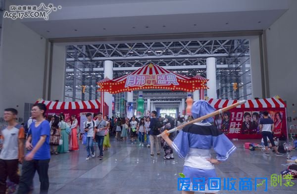 COS比赛与新奇设施一应俱全 月邪动漫夏季盛典游场报道