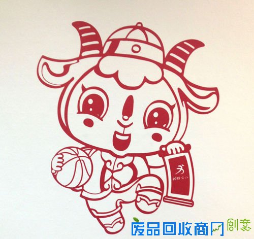 上海农运会吉祥物“融融”。