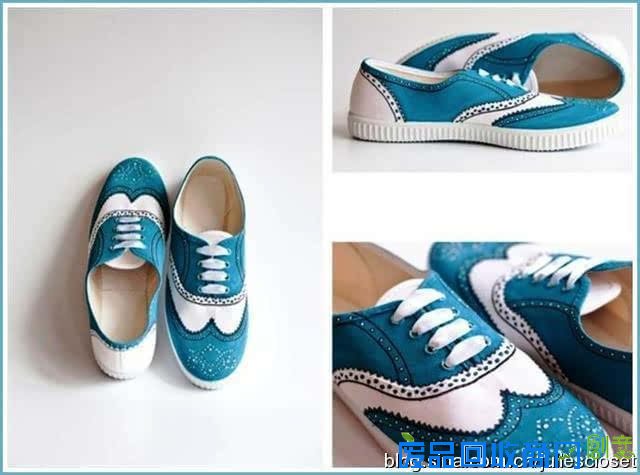 DIY让自己的旧鞋变新鞋就这么简单任性