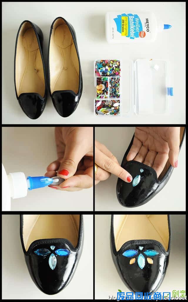 DIY让自己的旧鞋变新鞋就这么简单任性