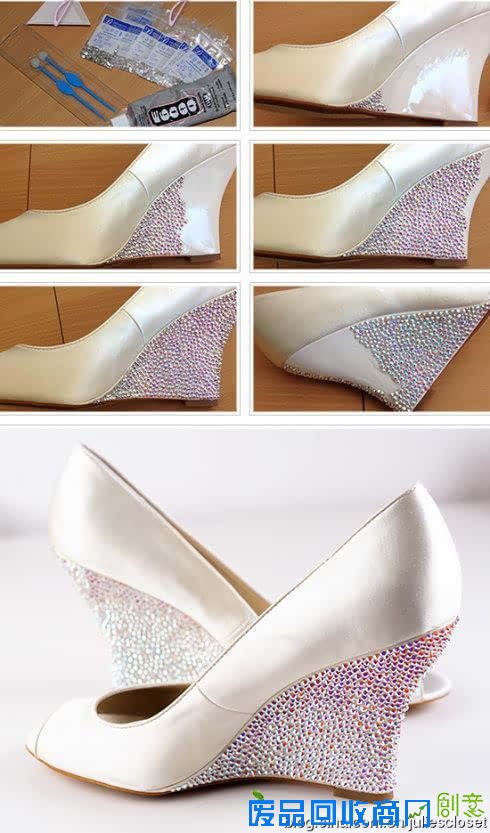 DIY让自己的旧鞋变新鞋就这么简单任性