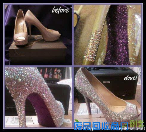 DIY让自己的旧鞋变新鞋就这么简单任性