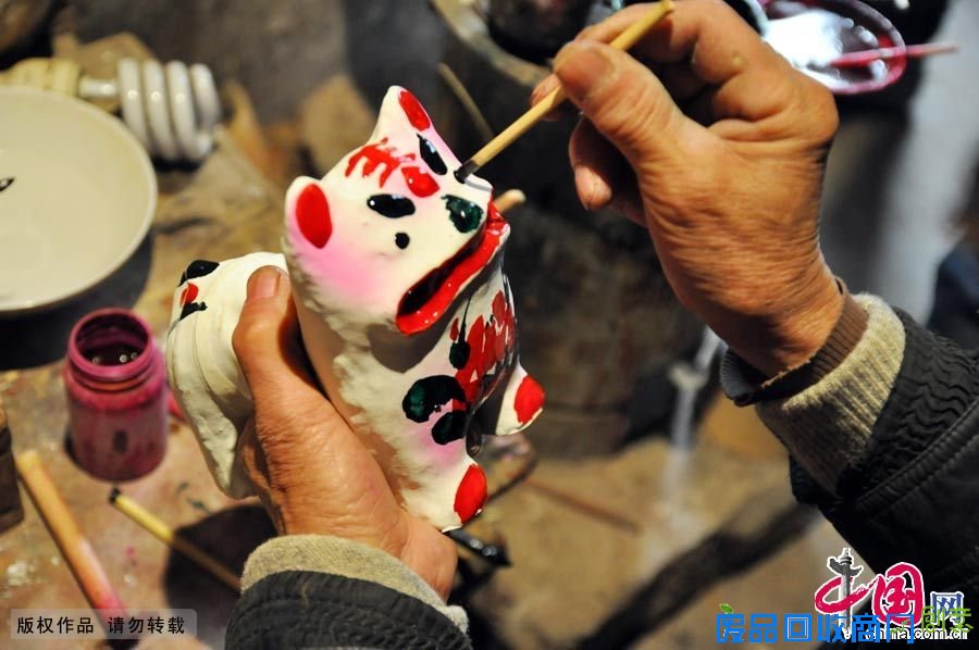 山东民间艺人和他的新年“耍货”(高清组图)