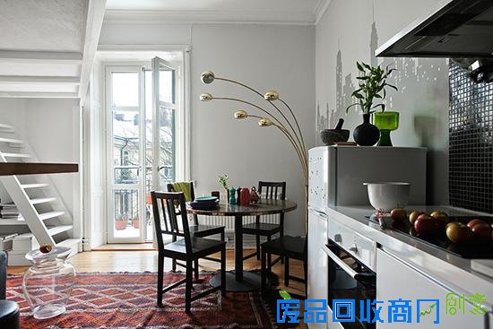 国外小户型装修特辑4 32平伦敦小阁楼创意设计