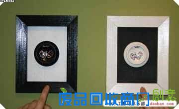 DIY家饰：可乐罐变身迷你装饰画