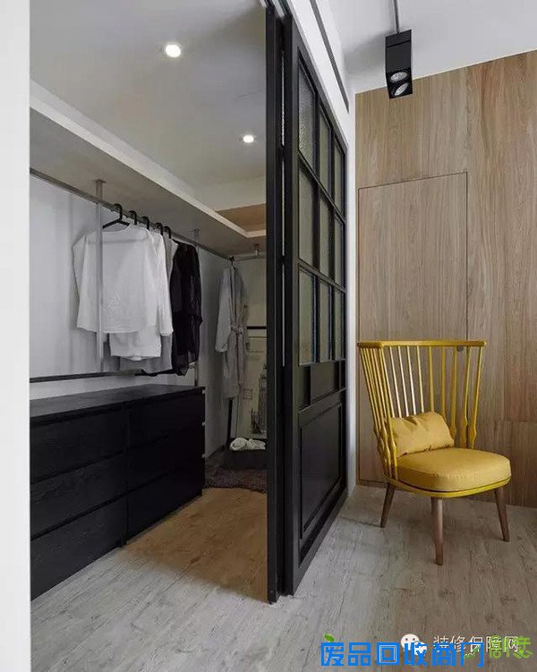 时尚年轻态北欧风家居装修设计，黑色系也不觉得压