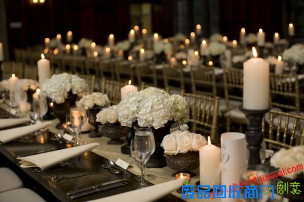 浪漫的婚礼装饰