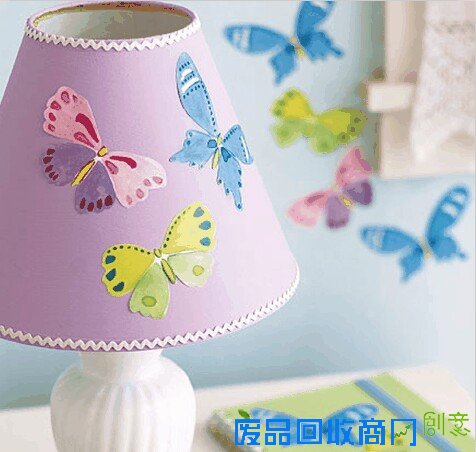 蝴蝶的翅膀通常有些漂亮的图案和配色