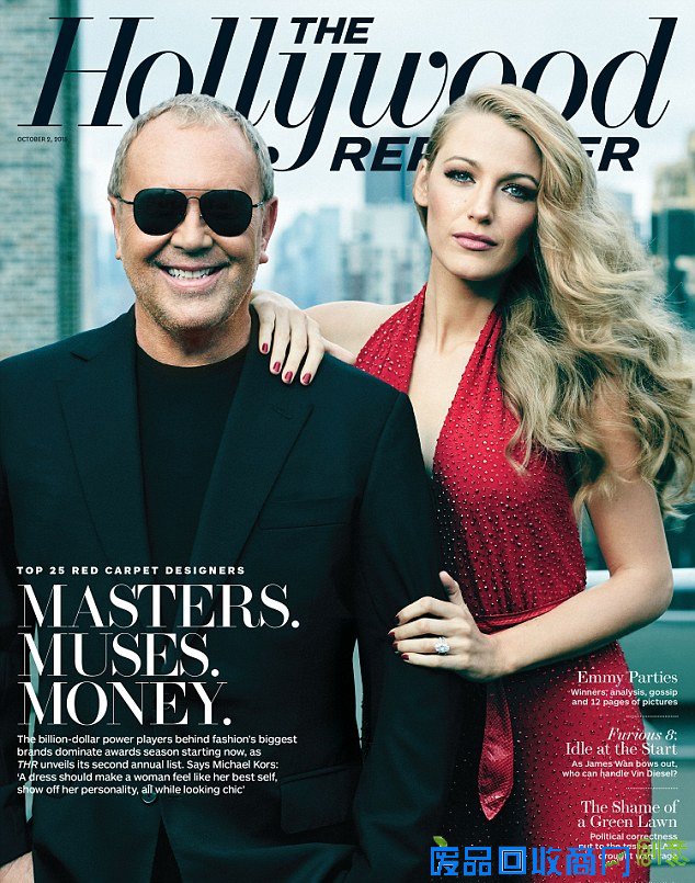 拜倒石榴裙下！“绯闻女孩”布莱克红裙惊艳纽约时装周