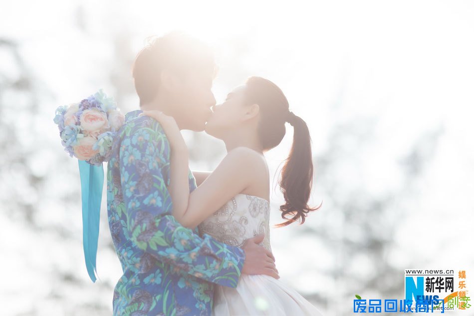 伊能静秦昊婚纱照曝光 浪漫唯美幸福满溢