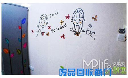 90平米现代两居 网购出来DIY作品