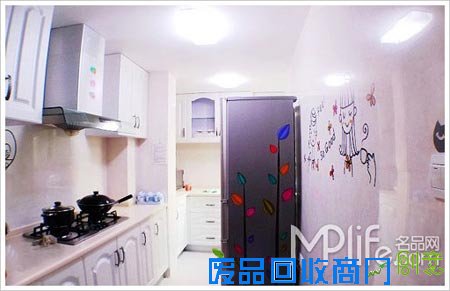 90平米现代两居 网购出来DIY作品